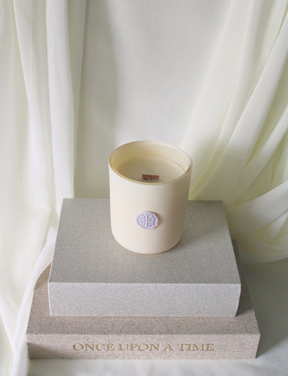 Lavender Dream – 100% Hand-Poured Soy Wax Candle with Crackling Wood Wick